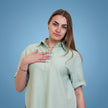Felpa Polo manica corta in Cotone
