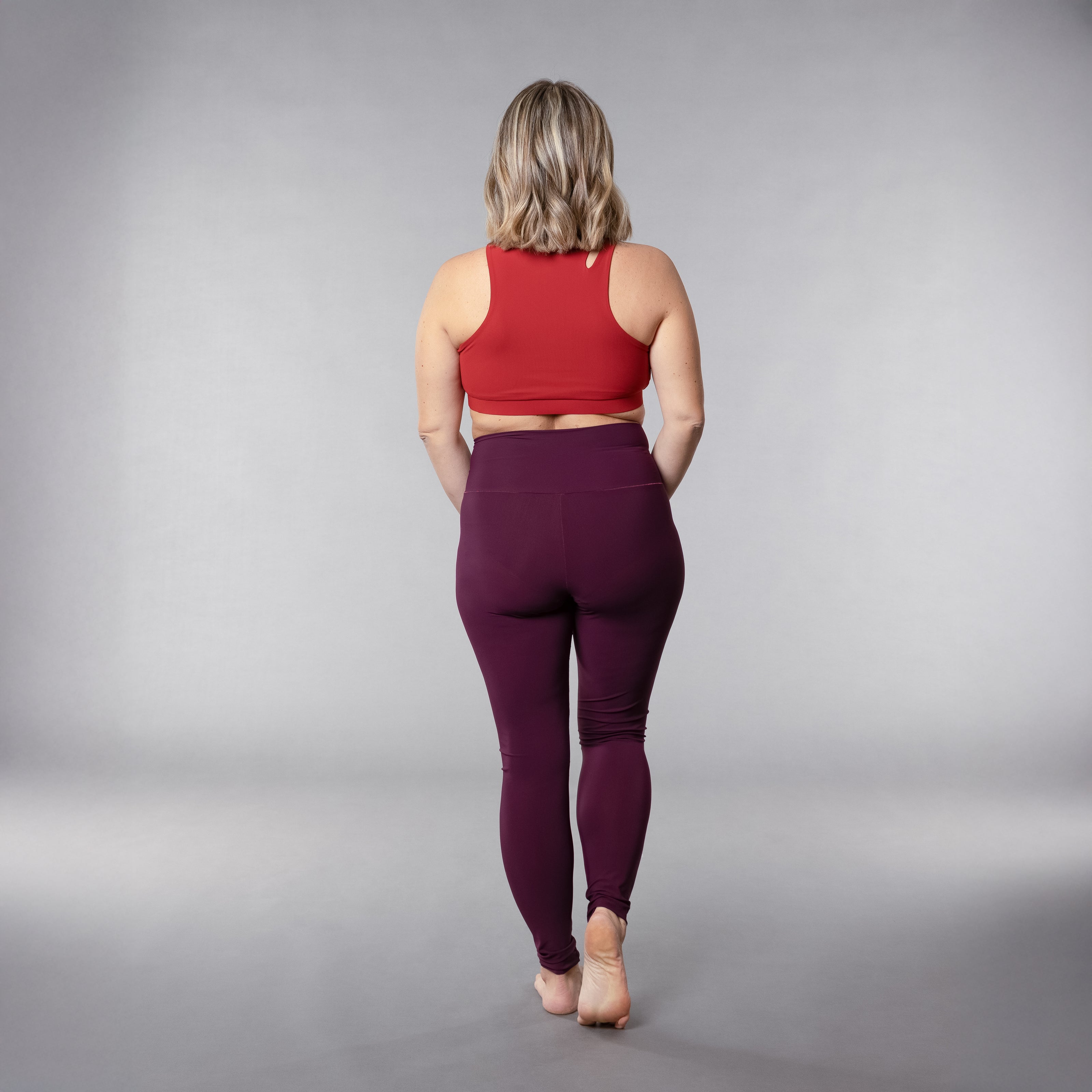 Leggings Smile con Cintura Incrociata a V