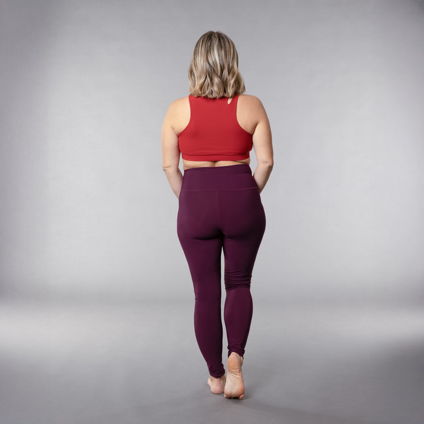 Leggings Smile con Cintura Incrociata a V