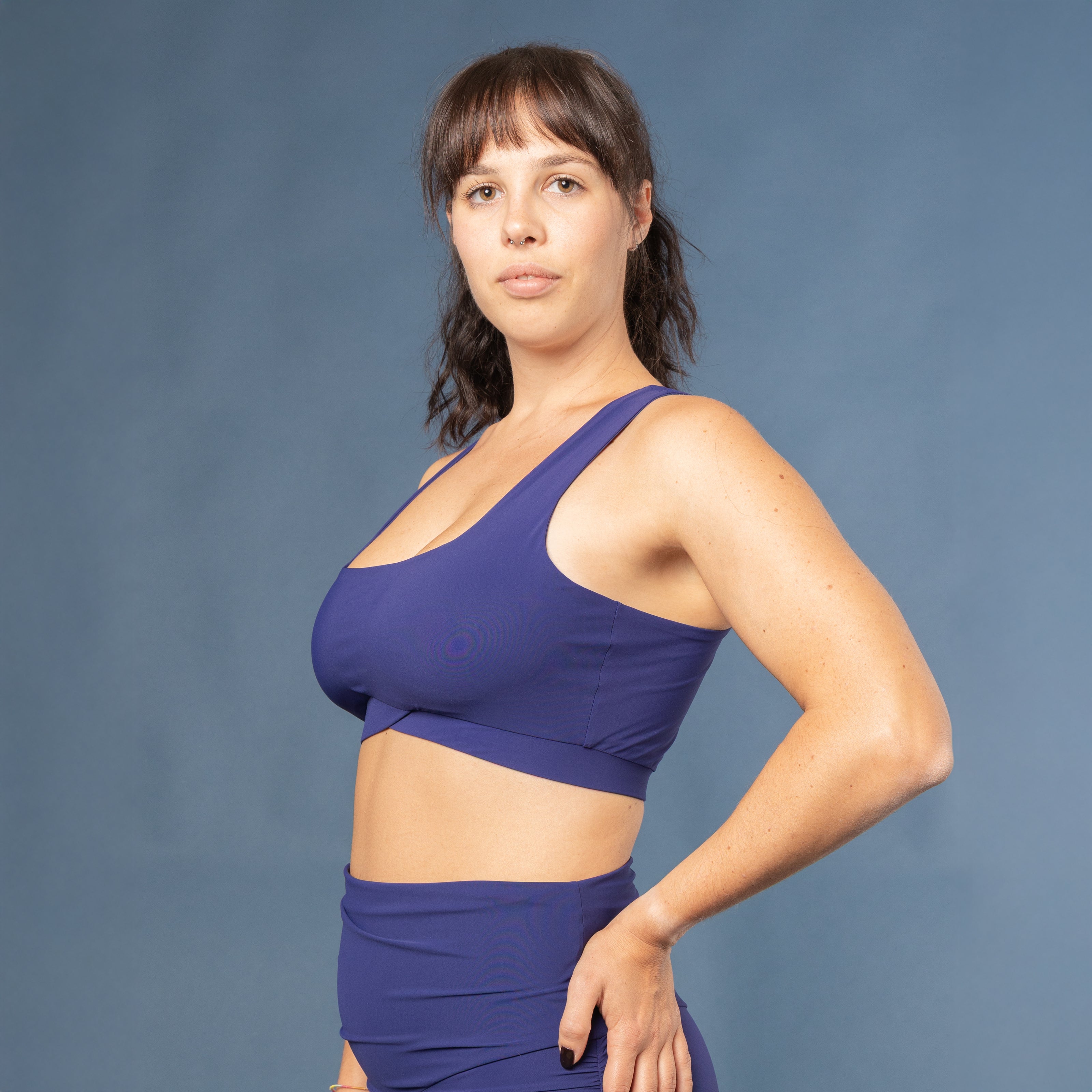 Top Rigel con scollatura squadrata