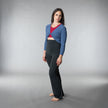 Pantalone Sunny a zampa e vita alta