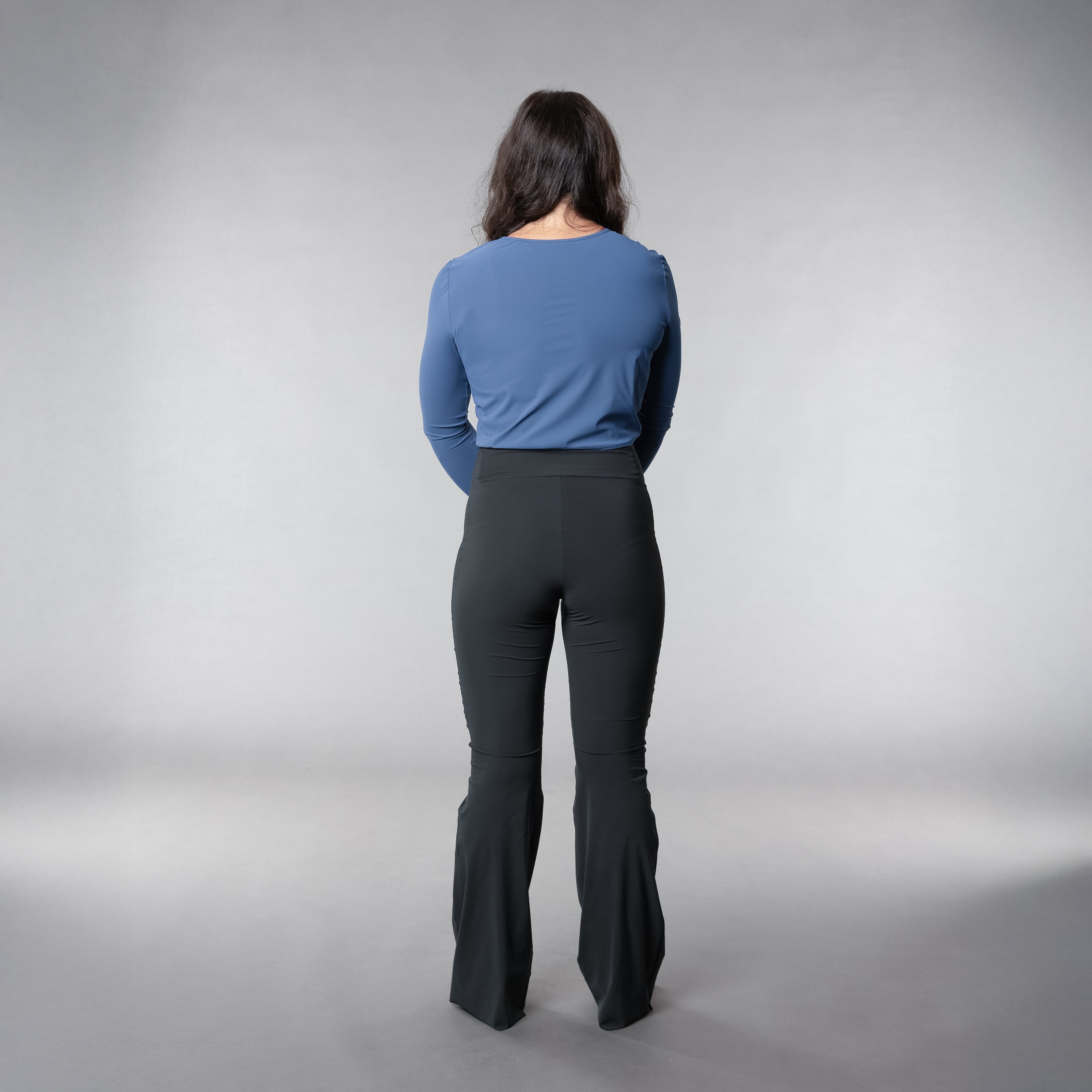 Pantalone Sunny a zampa e vita alta