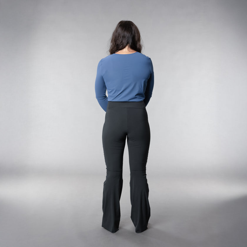 Pantalone Sunny a zampa e vita alta