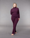 Pantalone Sunny a zampa e vita alta