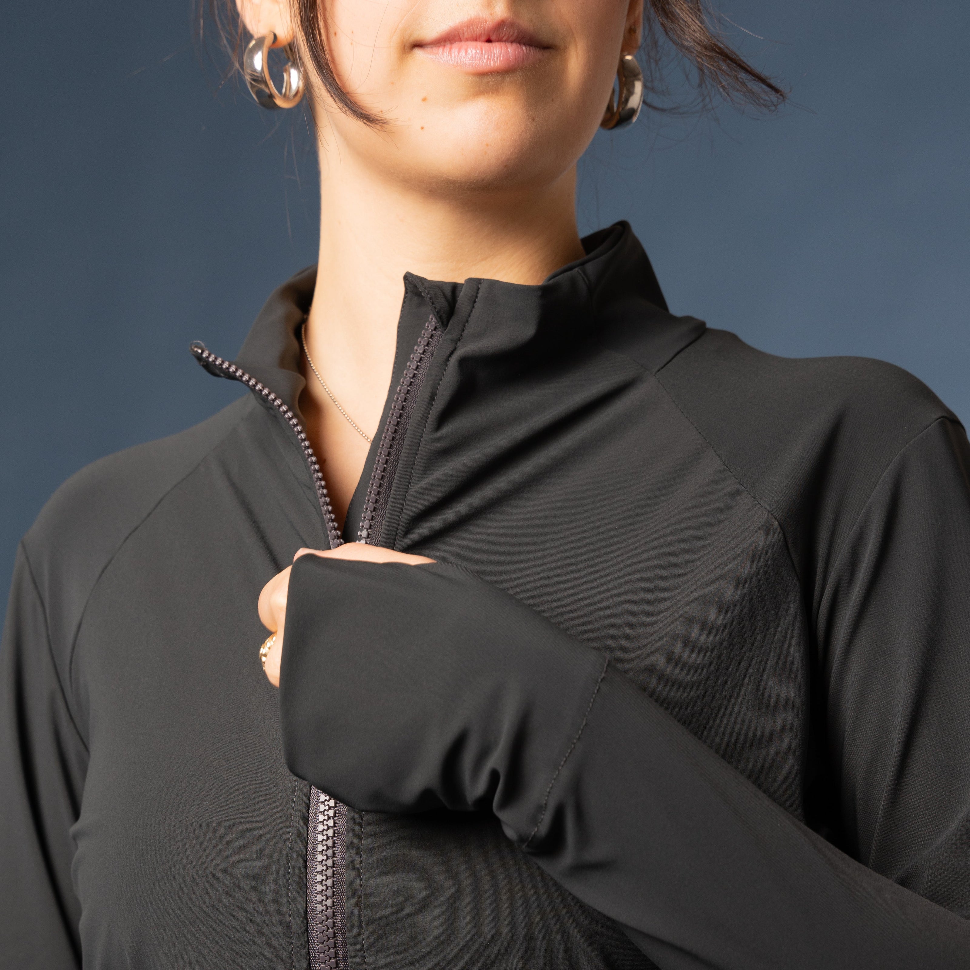 Giacca Andromeda con zip