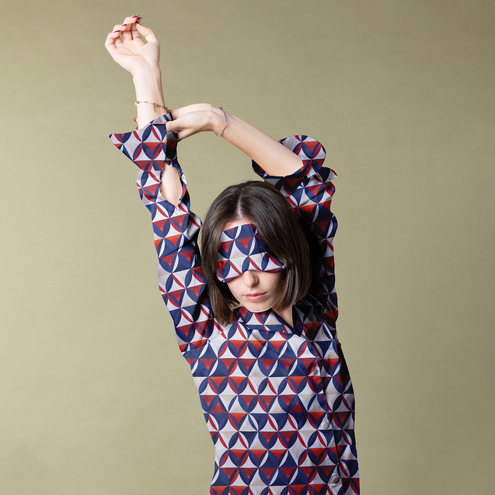 Mascherina da Notte in pura seta