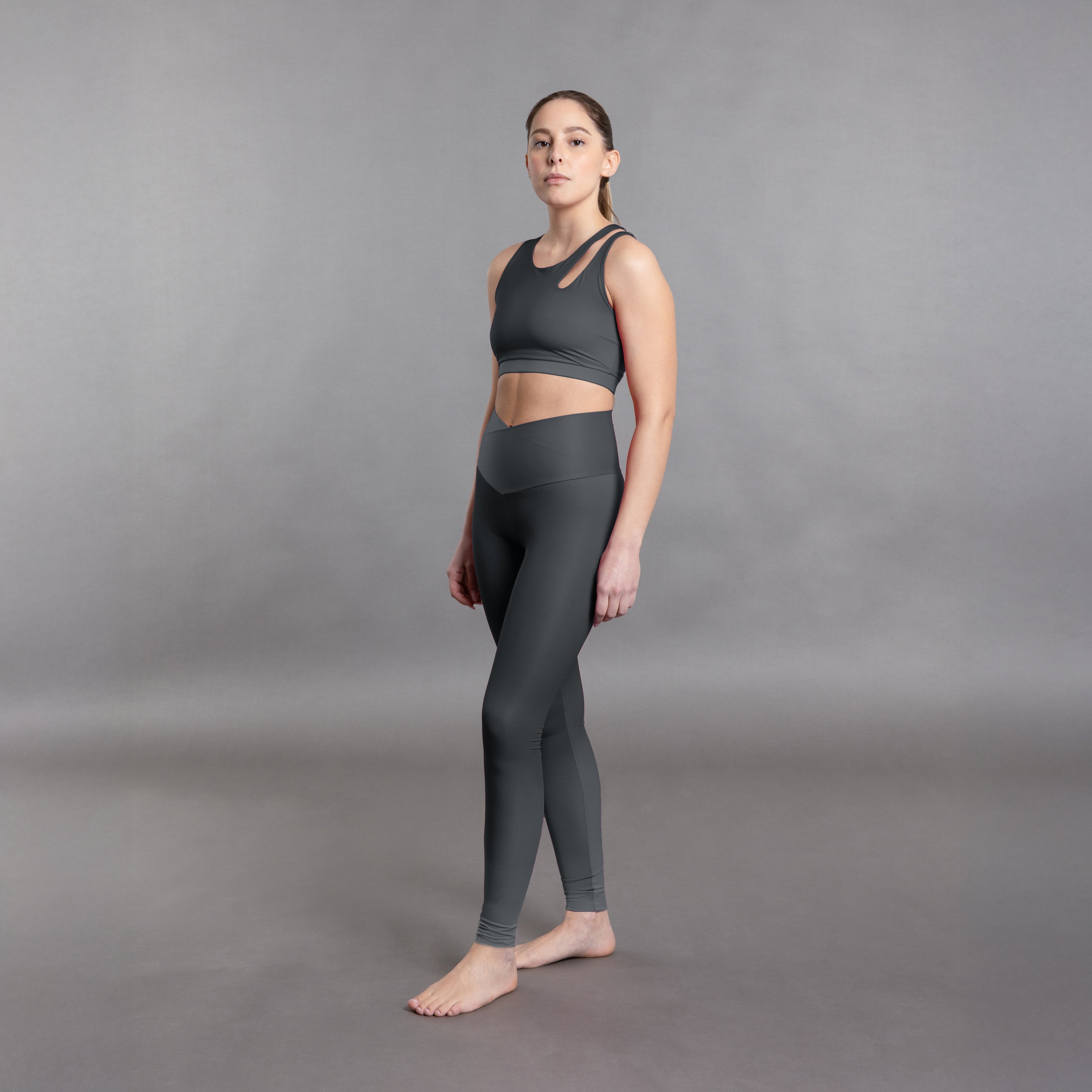 Leggings Smile con Cintura Incrociata a V