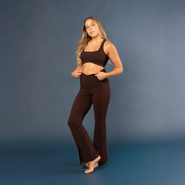 Pantalone Orione con cintura arricciata