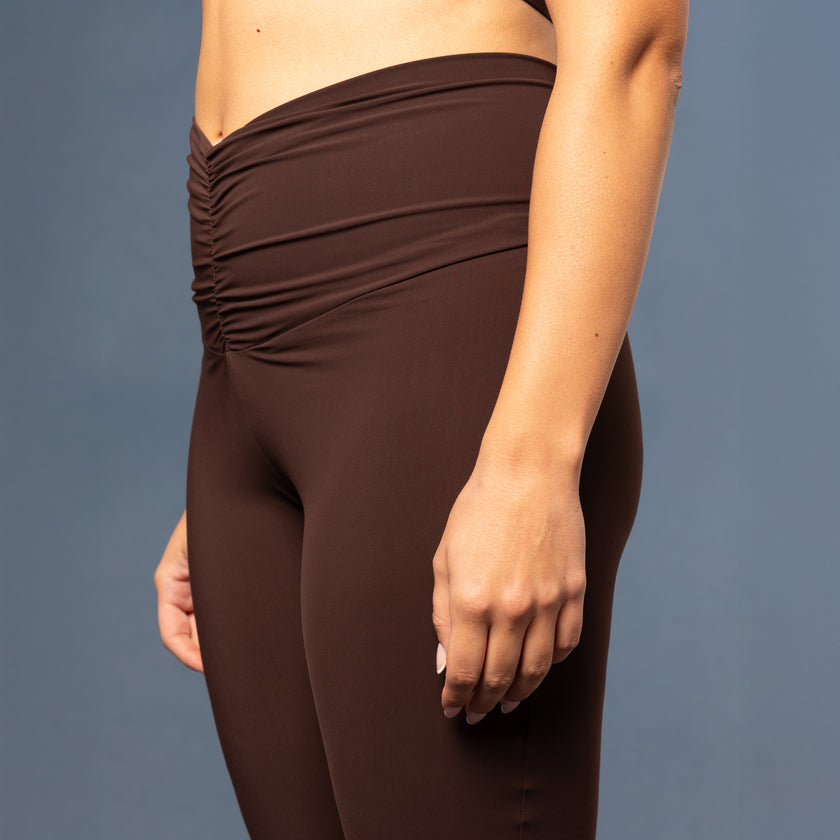 Pantalone Orione con cintura arricciata