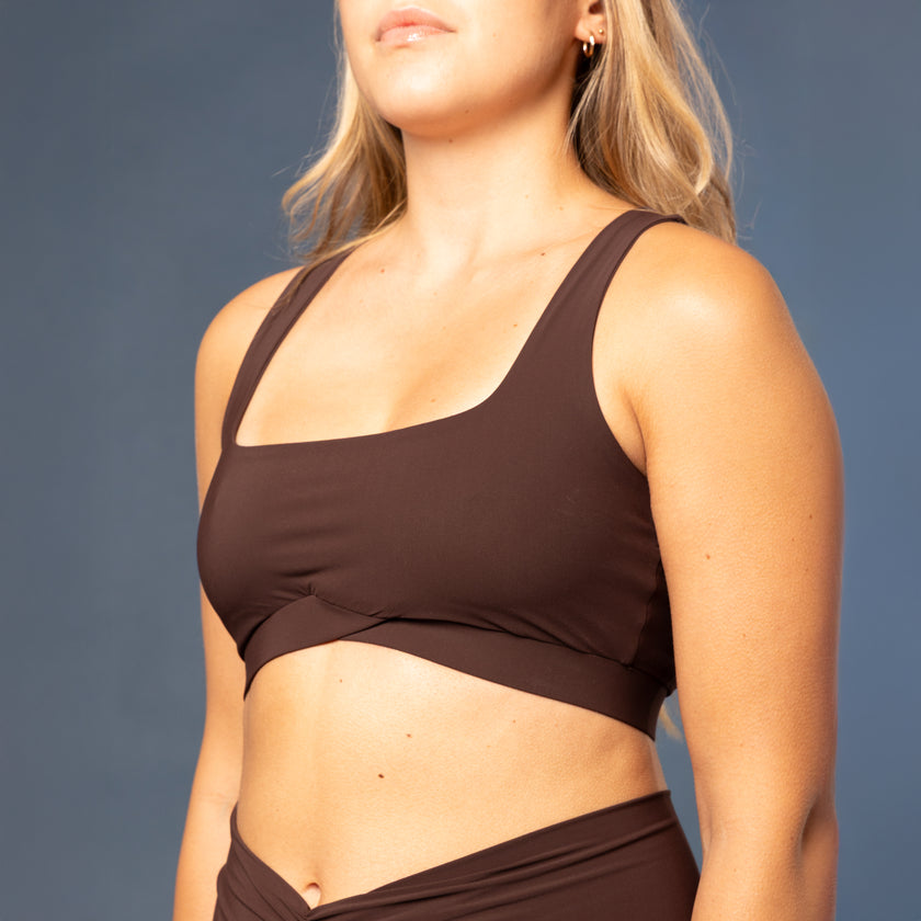 Top Rigel con scollatura squadrata