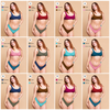 Slip bikini a Conchiglia Tinta unita