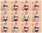 Top Bikini Zephir Tinta unita