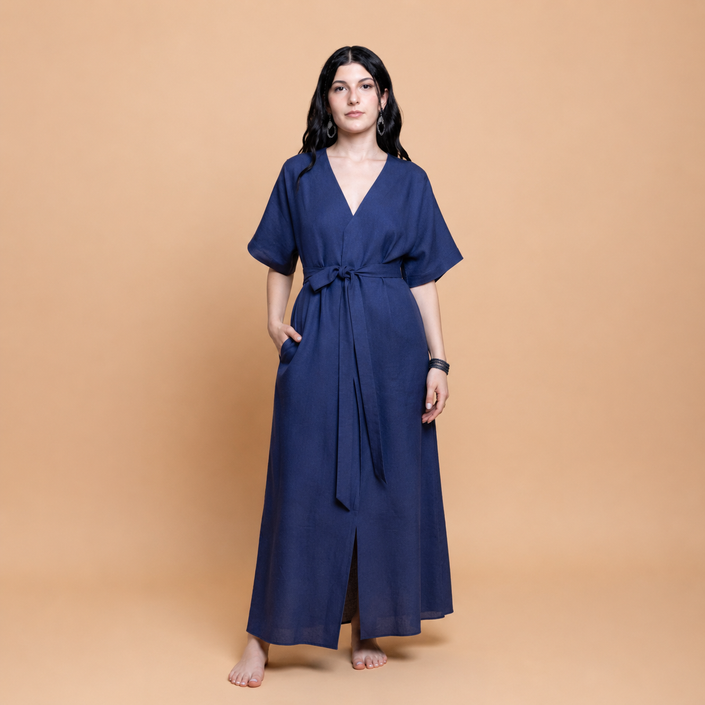 Abito Kimono in Lino