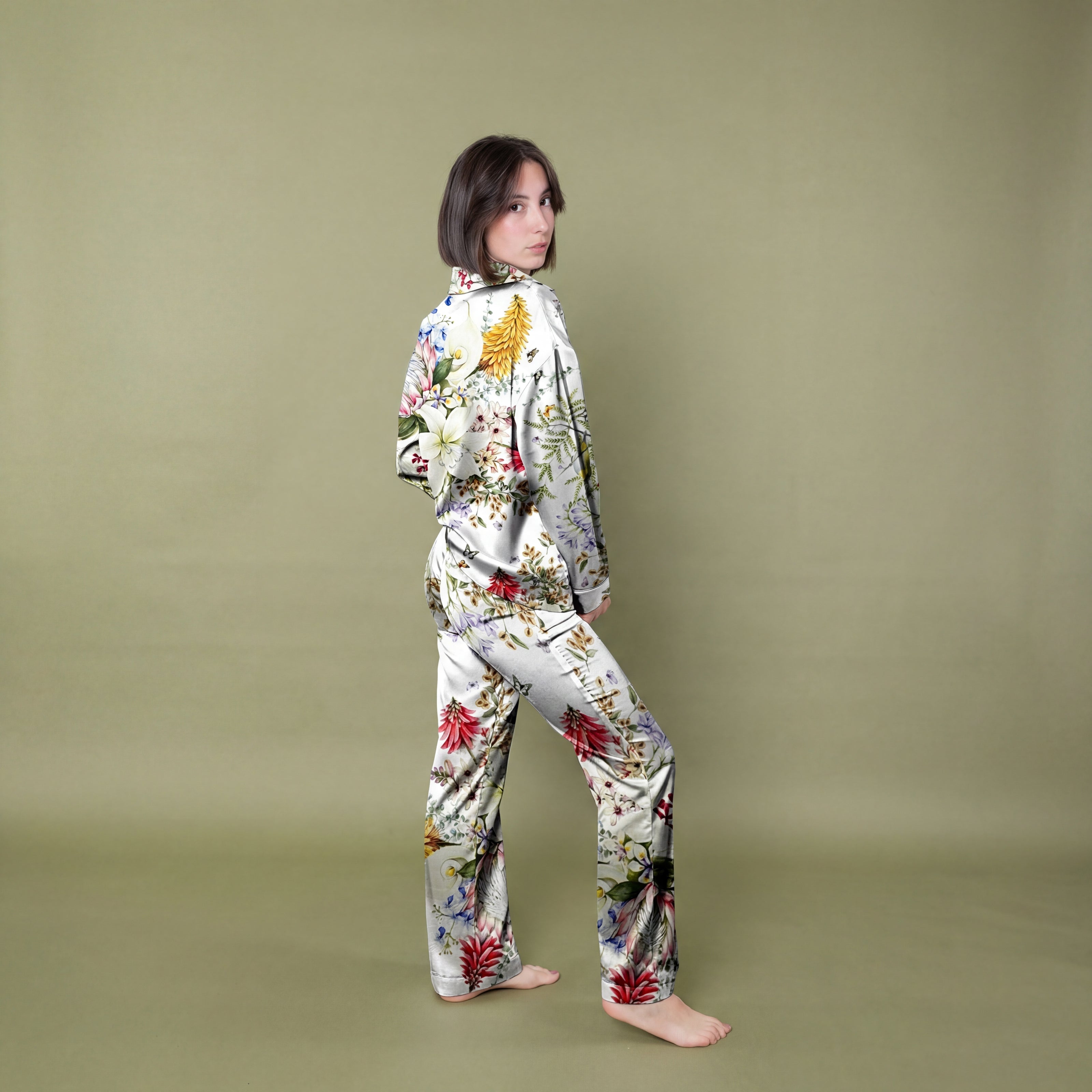 Polo Manica Lunga in Pura Seta