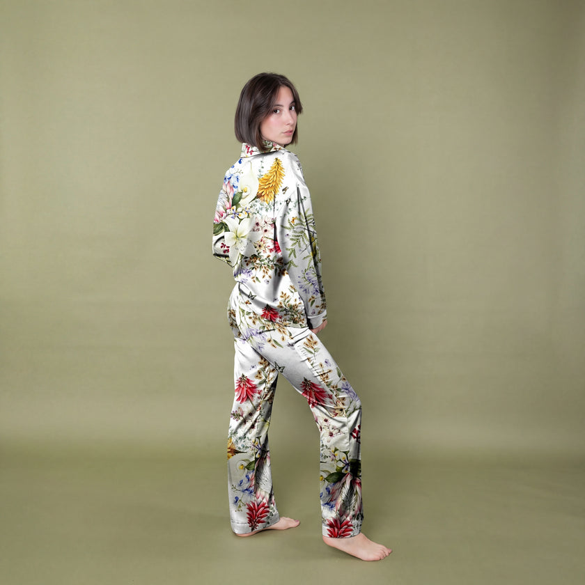 Polo Manica Lunga in Pura Seta