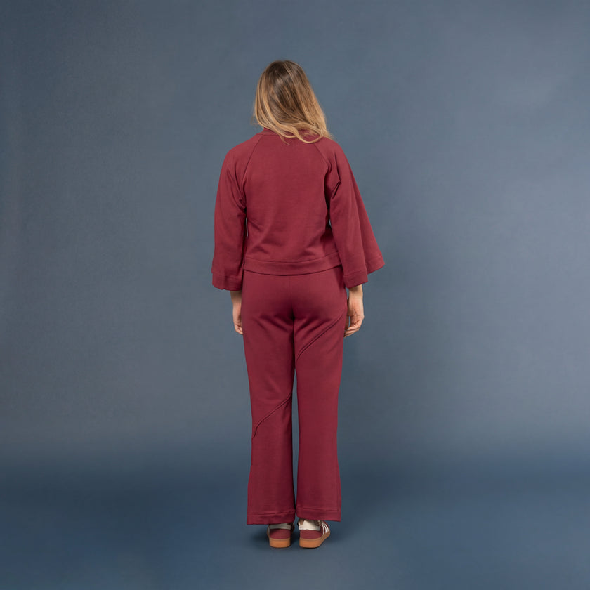 Pantalone in Felpa con Spacchi