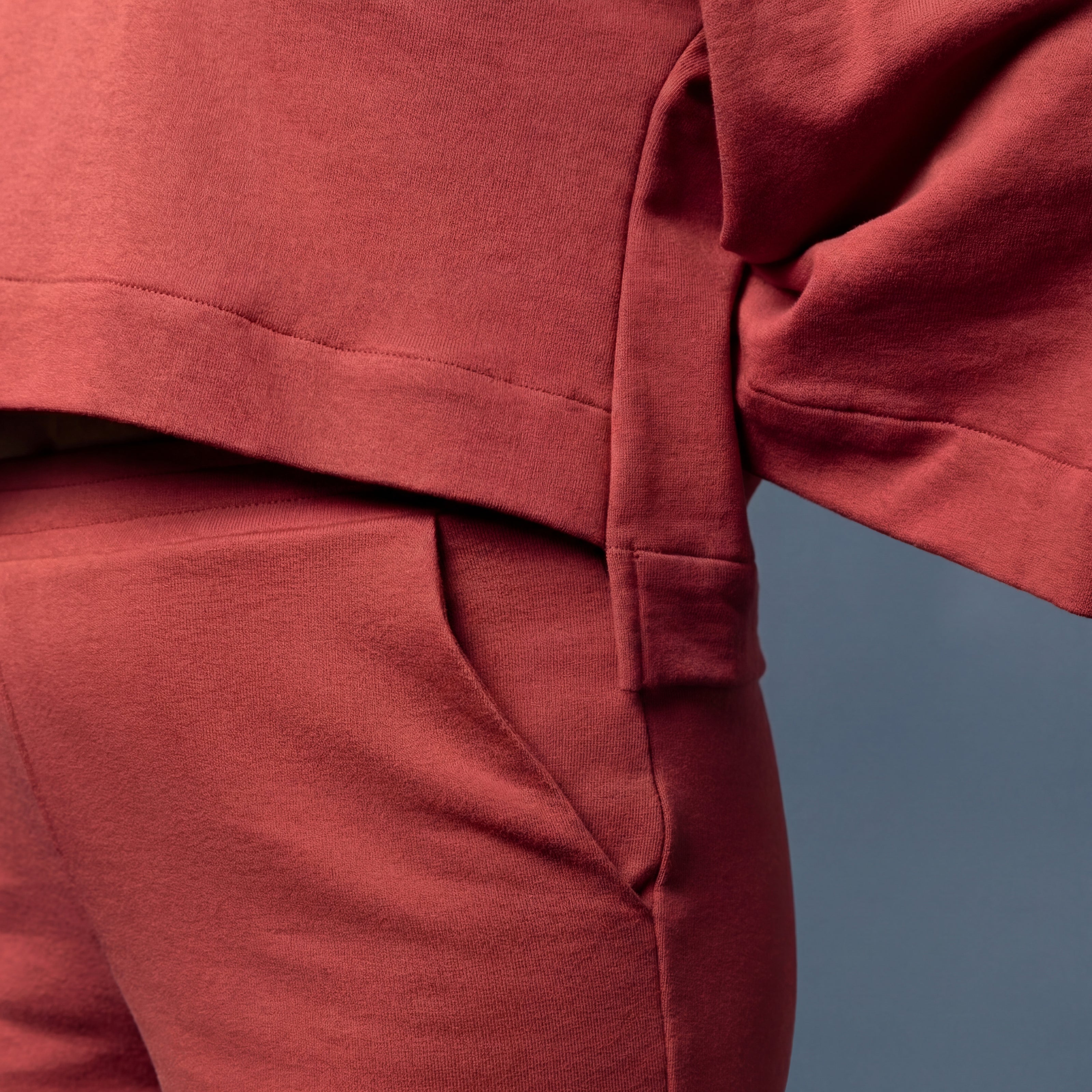 Felpa Kimono con collo a cratere