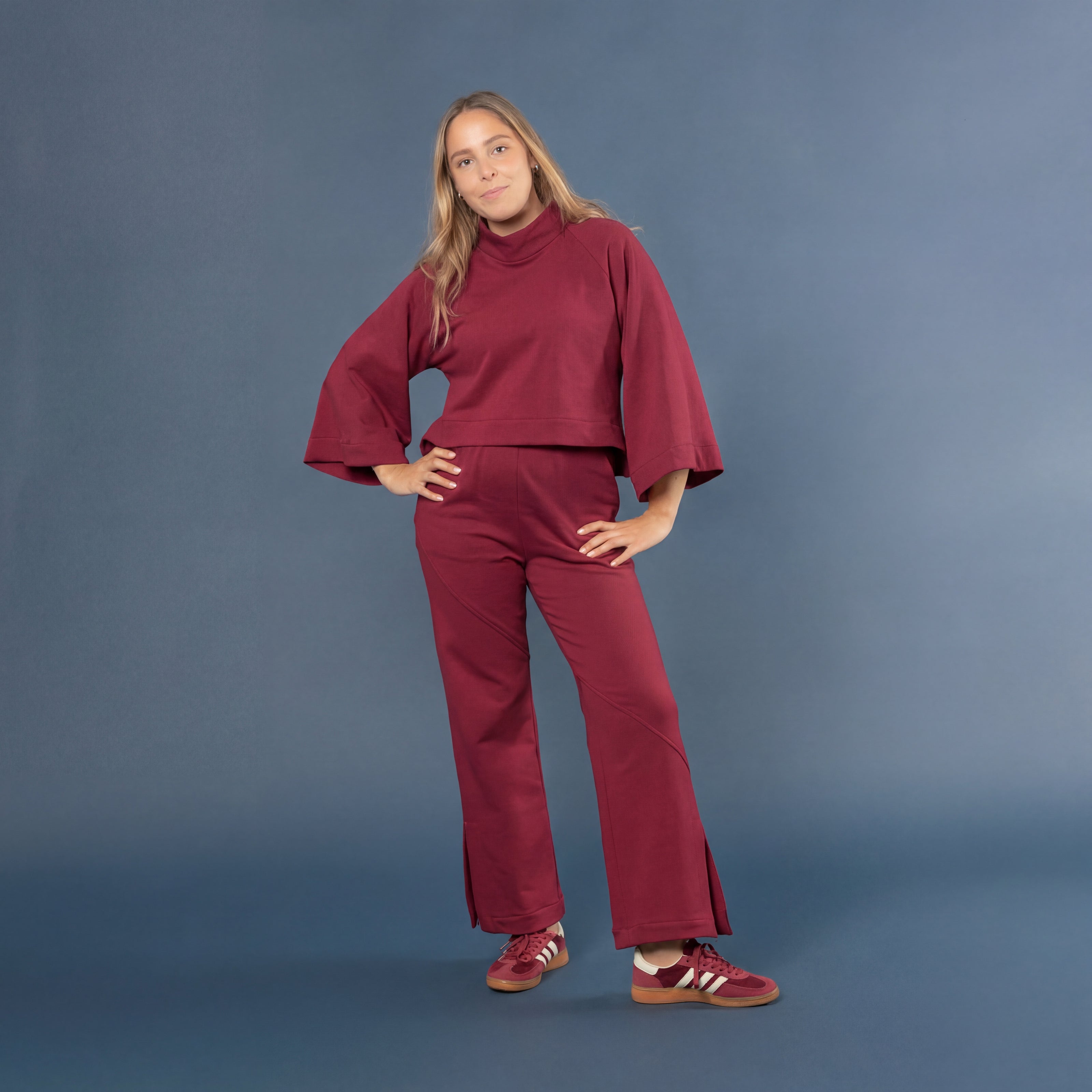 Pantalone in Felpa con Spacchi