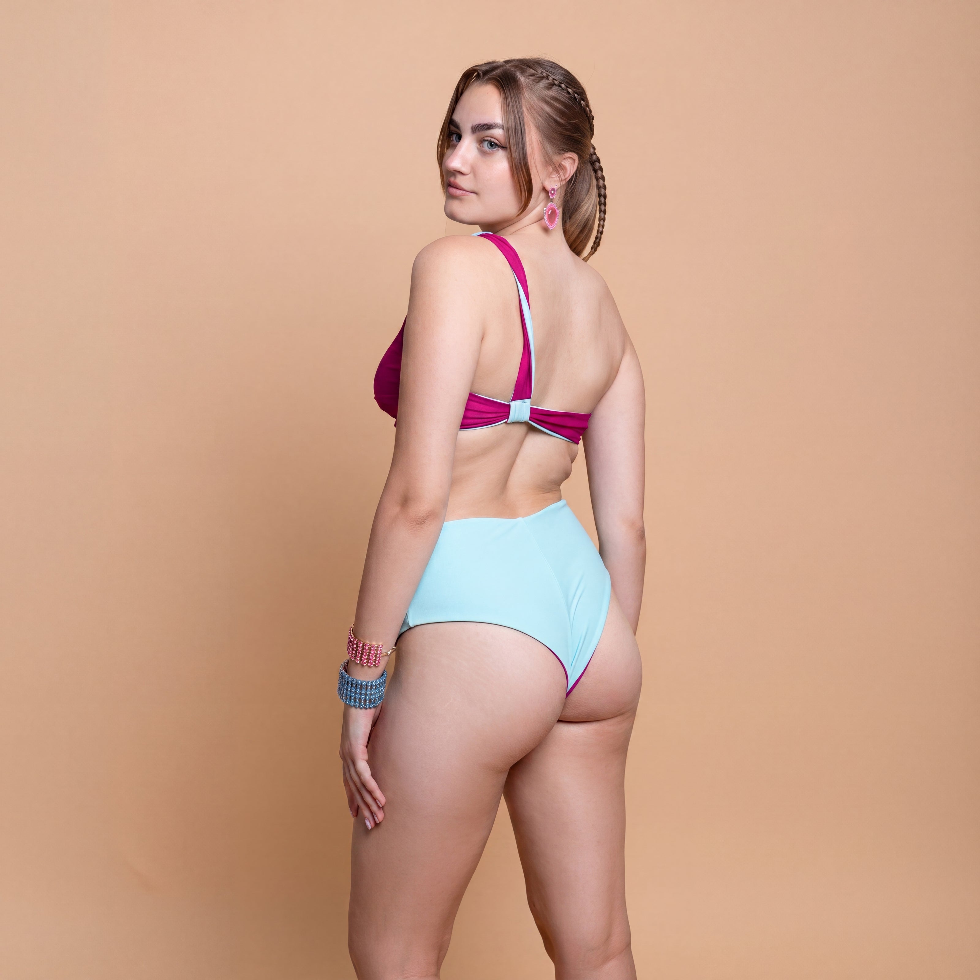 Top Bikini Zephir Tinta unita