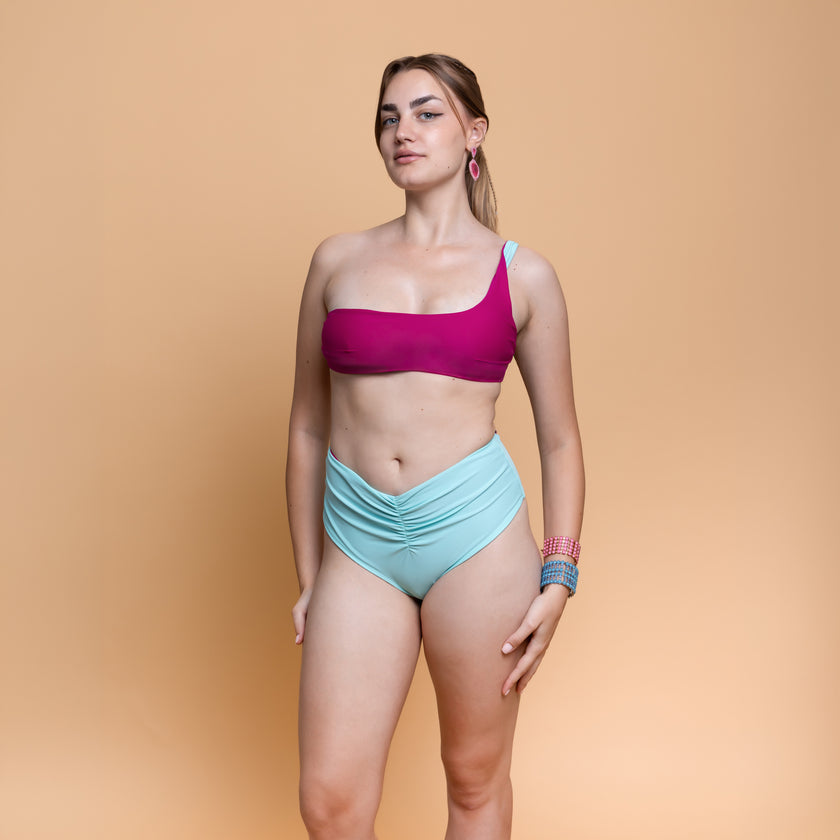 Top Bikini Zephir Tinta unita