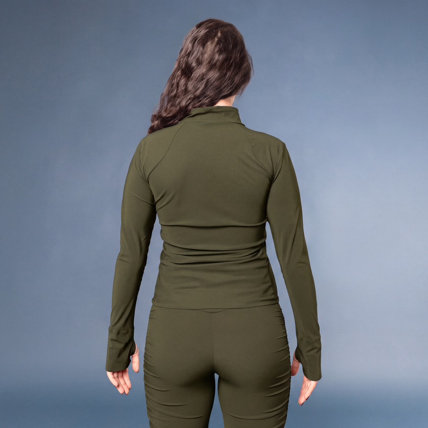 Giacca Andromeda con zip