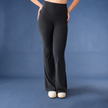 Pantalone Astra a zampa e vita alta