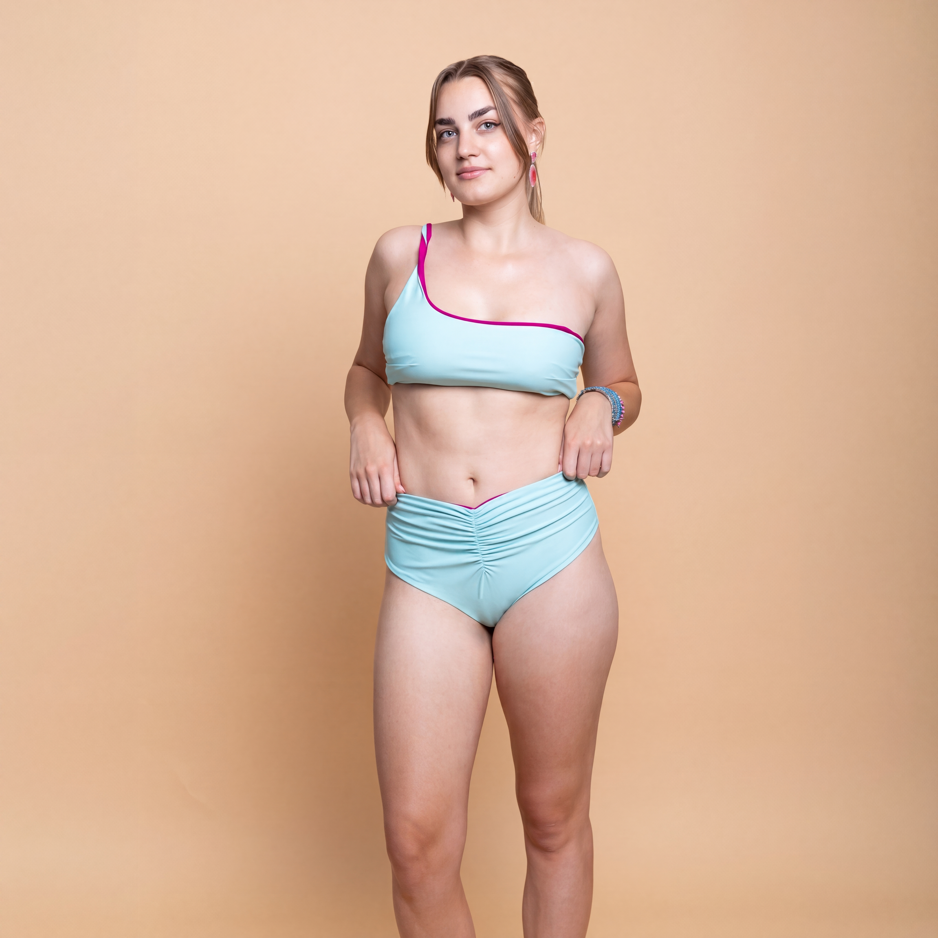 Top Bikini Zephir Tinta unita